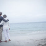 Retired Couple at their second home in the south