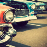 Classic cars for transporting